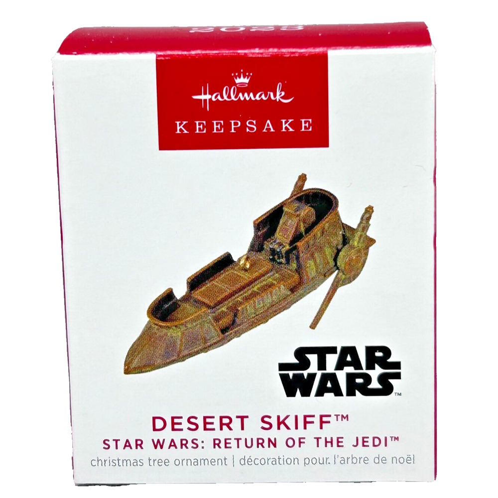 Hallmark Star Wars DESERT SKIFF 2023 Miniature Keepsake Ornament NIB